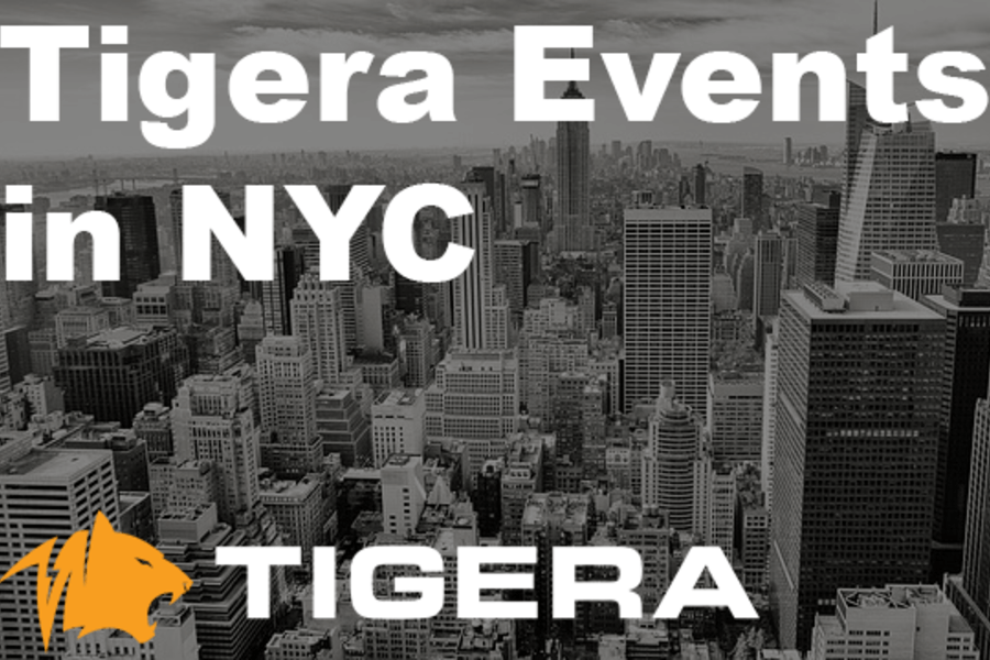 Tigera Events in NYC this Week