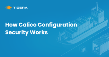 How Calico Configuration Security Works