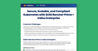 SUSE & Tigera: Better Together