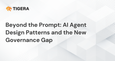 Beyond the Prompt: AI Agent Design Patterns and the New Governance Gap