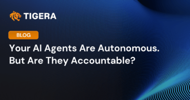 Your AI Agents Are Autonomous. But Are They Accountable?