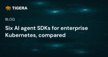 Six AI agent SDKs for enterprise Kubernetes, compared