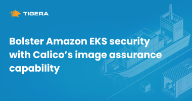 Bolster Amazon EKS security with Calico’s image assurance capability