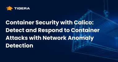 Container Security with Calico Detect and Respond to Container Attacks with Network Anomaly Detection